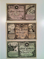 Delcampe - Notgeld, St. Aegyd A./N., Österreich, 10/20 Und 50 Heller, Ohne Datum, Konvolut - Autres & Non Classés