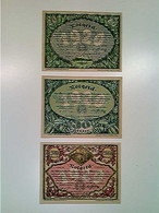 Delcampe - Notgeld, Seewalchen A. Attersee, Österreich, 20/30 Und 50 Heller, 1920, Konvolut - Autres & Non Classés