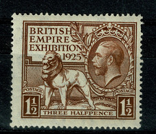 Ref 1595 - GB 1925 - KGV British Empire Exhibition 1 1/2d Mint Stamp - Neufs