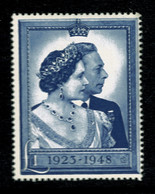 Ref 1595 - GB - KGVI 1948 £1 Silver Wedding Stamp - MNH - Nuovi