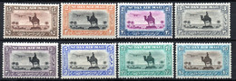1389. SUDAN 1936-1937 GENERAL GORDON STATUE AIRMAIL #C23-C30 MH, VERY FINE AND FRESH - Soudan (...-1951)