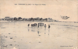 44 - PORNICHET - LA PLAGE ET LA POINTE - Carte Postale Ancienne - Pornichet