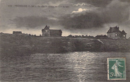 44 - PREFAILLES - La Côte St Gildas Au Clair De Lune - Carte Postale Ancienne - Préfailles