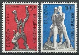 BELGIEN 1974 Mi-Nr. 1766/67 **  MNH - CEPT - Unused Stamps