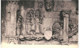 Delcampe - CPA Carte Postale France Cadouin Les Cloîtres La Promenade Des Moines   VM62688 - Bergerac