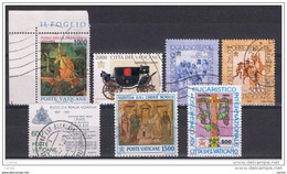 VATICANO:  1991/98  VARI  -  7  VAL. US. -  SASS. 907//1136 - Gebruikt