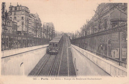 Delcampe - 75 / PARIS / LE METRO / RAMPE DU BOULEVARD ROCHECHOUART / BF 145 - Pariser Métro, Bahnhöfe
