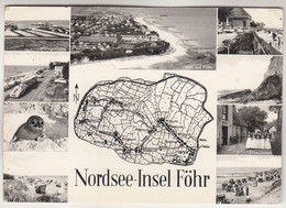 C3982) Nordsee Insel FÖHR - Südstrand - Fähranleger - Wyk Auf Föhr - Strand U. Fiesinnen - Utersum - Föhr