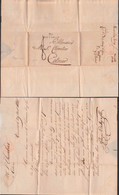 VERVIERS Vorphilatelie Brief Mit Inhalt, Belgien Colmar Colmer Elsass Frankreich, 1810 - 1794-1814 (Période Française)