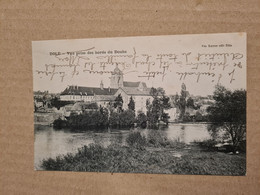 Delcampe - Carte DOLE Vue Des Bords Du Doubs - Dole