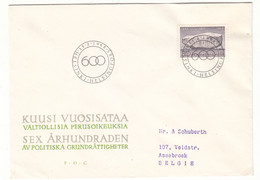 Finlande - Lettre De 1962 - Oblit Helsinki - - Lettres & Documents