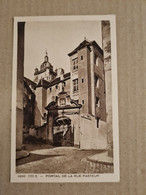 Delcampe - Carte DOLE Portail De La Rue Pasteur - Dole