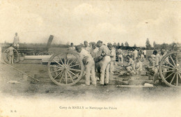 Delcampe - 10 - Camp De Mailly - Nettoyage Des Pièces - Mailly-le-Camp