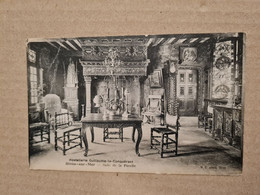 Delcampe - Carte DIVE SALLE DES PUCELLES HOSTELLERIE GUILLAUME LE CONQUERANT - Dives