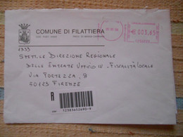 BUSTE MUNICIPALI COMUNI D'ITALIA - COMUNE DI FILATTIERA - 1991-00: Storia Postale