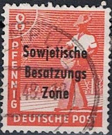 Alliierte Bes. SBZ All. Ausgaben Berufe (MiNr: 184) 1948 - Gest Used Obl - Usati