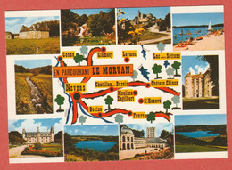 Delcampe - CP REGION MORVAN 7 Multi-Vues - Sonstige
