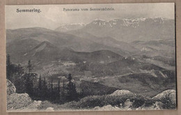 Delcampe - CPA AUTRICHE - SEMMERING - Panorama Vom Sonnwendstein - Jolie Vue Générale - Semmering