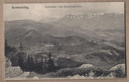 CPA AUTRICHE - SEMMERING - Panorama Vom Sonnwendstein - Jolie Vue Générale - Semmering
