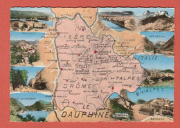 Delcampe - CP REGION DAUPHINE 7 Multi-Vues - Sonstige