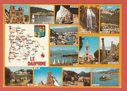 Delcampe - CP REGION DAUPHINE 8  Multi-Vues - Sonstige