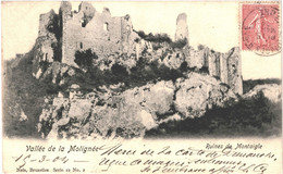 Delcampe - CPA Carte Postale Belgique Onhaye Ruines De Montaigle Vallée De La Molignée 1904   VM62699 - Onhaye