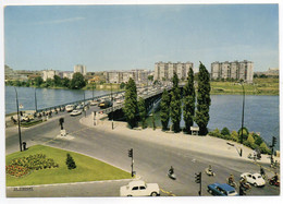 Delcampe - CPSM    44    NANTES        -    LE PONT DE PIRMIL    CARREFOUR FEUX VOITURES - Puentes