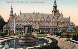 BRUXELLES - 1910 Exposition - Pavillon Néerlandais - Carte Postale Ancienne - Wereldtentoonstellingen