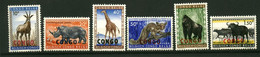 Congo ** N° 400 à 411 Surchargés CONGO - Animaux Divers - Unused Stamps