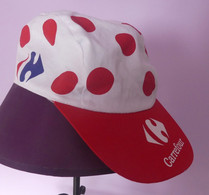 Casquette Publicitaire Carrefour, Sponsor Du Tour De France - Casquettes & Bobs