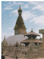Delcampe - Népal  Swoyambhu, The Biggest STUPA In The World N° 52  TBE - Nepal