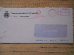 BUSTE MUNICIPALI COMUNI D'ITALIA - COMUNE DI MONTERIGGIONI - 1991-00: Storia Postale