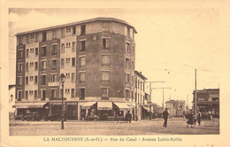 FRANCE - 45 - LA MALTOURNEE - Rue Du Canal - Avenue Ledru Rollin - Carte Postale Ancienne - Autres & Non Classés