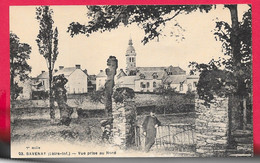 Delcampe - Cp 44 SAVENAY  LOIRE INFERIEUR, Vue Prise Au Nord, Animée, Dos écrit Et Divisé - Savenay