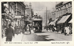 CROYDON  - NORTH END  1902.  PAMLIN REPRINT - Surrey