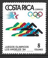 Delcampe - COSTA-RICA. N°389 De 1984. Natation. - Natation