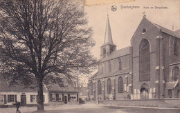 Delcampe - KERK EN DORPSPLEIN - Dentergem