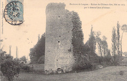 FRANCE - 52 - LANGRES - Ruines Du Château Fort  - Carte Postale Ancienne - Langres