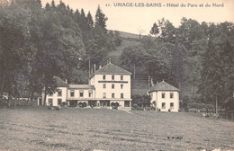 Delcampe - ¤¤   -  URIAGE-les-BAINS   -  Lot De 4 Cartes  -  Hôtel Du Parc, Le Colon, Hôtel Des Alberges, Vue Générale ....  -   ¤¤ - Uriage
