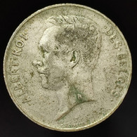 Belgique / Belgium, 1 Franc, 1912, Albert I, Argent (Silver), TTB (EF), KM#72 - 1 Frank