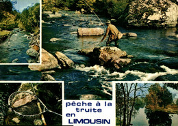 Delcampe - IMAGES DE FRANCE PECHE A LA TRUITE EN LIMOUSIN - Angelsport