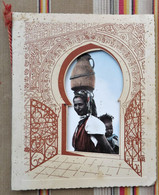 Delcampe - Carte De Voeux MEKNES 1956 - Meknes