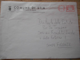 BUSTE MUNICIPALI COMUNI D'ITALIA - COMUNE DI STIA - 1991-00: Storia Postale