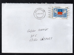 MAYOTTE - PAMANDZI / 1997  LETTRE ==> FRANCE (ref 3963b) - Covers & Documents