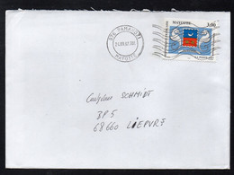 MAYOTTE - PAMANDZI / 1997  LETTRE ==> FRANCE (ref 3963b) - Cartas & Documentos