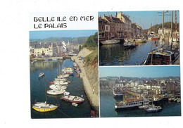 Cpm - [56] Morbihan > Belle Ile En Mer - Le Palais - Bateau Port Autobus - Jos Le Doaré 6.4371 - Belle Ile En Mer