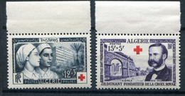 Algérie        316/317 **  Croix Rouge - Neufs