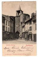 Delcampe - Parthenay Porte De L'horloge Circulee En 1902 - Parthenay
