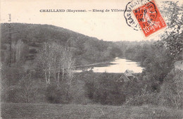 FRANCE - 53 - CHAILLAND - Etang De Villeneuve - Carte Postale Ancienne - Chailland