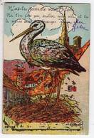 Delcampe - Carte à Système Dépliant N'as-tu Jamais Vu Bitche Moselle 57 Cigogne Sur Son Nid éditeur Delboy à Mirecourt - Bitche